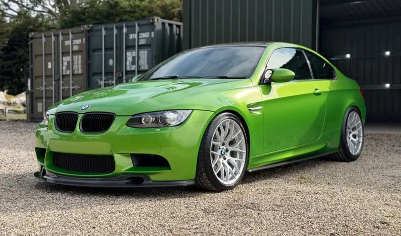 Green BMW M3 E92 coupe detailed by Day One Detailing