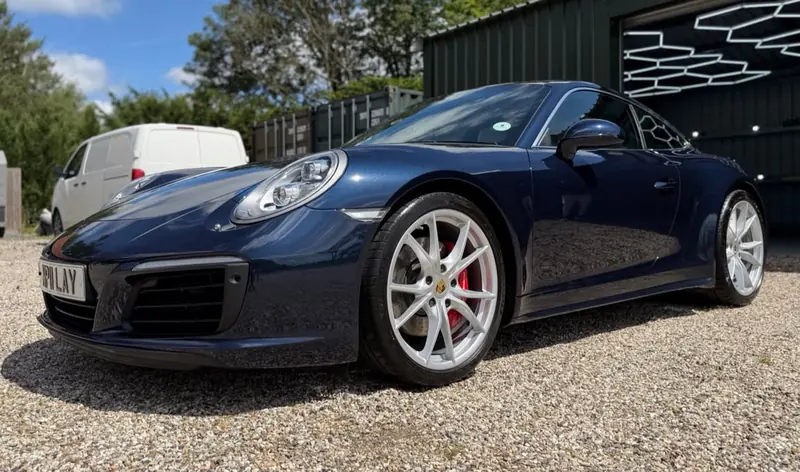 Dark blue Porsche 911 detailed by Day One Detailing